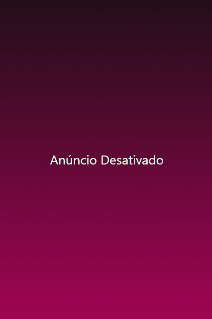 Anúncio Desativado